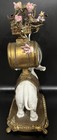 Rare Antique French 13j White Porcelain Elephant Clock For Davis Collamore   Co 