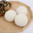 14pcs Wool Dryer Balls Organic Reusable Wool Natural Laundry Fabric Softener Kit