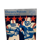 Vtg  San Diego Chargers Vs Boston Patriots Program Afl December 7  1969 Stadium