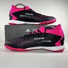 Adidas Predator Accuracy 3 Turf Black Pink White Boot Men Shoe Athletic Sneakers