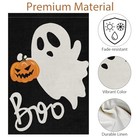 Halloween Ghost Garden Flag 12x18 Inch Double Sided Outside  Spooky Boo Garden 