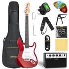 39  Full Size Electric Guitar Beginner Kit With Amp  Tuner  Bag   Accessories