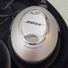 Bose Quietcomfort 15 Qc15 Acoustic Noise Cancelling Headphones Silver Wired Case