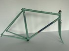 Nos Bianchi Columbus Cromor 52cm Road Frameset Celeste Original Fork   read Desc