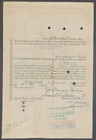 1 - Pennsylvania Railroad Company Stock Certificate 1919 - 5 Shares    50 Each