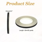 1 Rolls 0 4 Inch X 55 Yards Glitters Washi Tape Black 