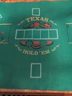 Texas Hold  em Poker  Blackjack Felt Layout Mat 
