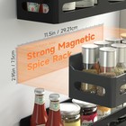 4 Pack Strong Magnetic Spice Rack For Refrigerator  Multipurpose Magnetic She   