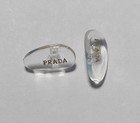 Replacement Screw-in Nose Pads For Prada Eyeglasses sunglasses W  Screws Gold