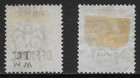 Great Britain Scott 059 - 060 Used Fine - 1902  army  Official Issues