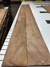 European Walnut Raw Wood Veneer 2 Sheets 96   X 7   331cc