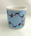Disney Beauty And The Beast Coffee Mug Collectible The Beast Belle Blue Rare