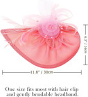 Women Fascinators Hats Flower Fascinators With Headband And Clip Tea Party Headw