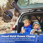 2 X Car Hood Prop Struts Clamp  Hood Strut Clamp  Car Lift Support 2 Pcs Blue Us