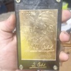 Heroes Of Baseball Colletion 22kt Gold Foil Cards Hall Of Fame Players 12 Cards