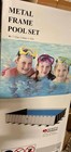 Seaich Metal Frame Pool Set 24    X 12     X 52  Includes Pool  Ladder   Pump New