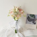 Tulips Calla Lily Artificial Flowers   Real Touch  bridal Bouquet   Wedding B   