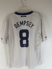 Authentic Nike Usa Soccer Jersey Size Large  8 Clint Dempsey World Cup Read