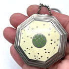 Vintage Richard Hudnut Le Debut Art Deco Enamel Tri Fold Dance Compact