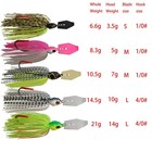 Mycena Chatterbait Fishing Lure Spinner Bait Bass Pike Jig 7g 9g 11g 14g 21g