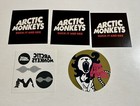 Arctic Monkeys Suck It And See am 4 Promo Stickers tattoo Lot Cd Worst Nightmare