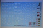 White Drag Racing Hoosier Firestone Tire 1 24 1 25 Gofer Decals Car Model 11051