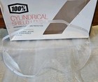 100  Cylindrical Shield Lens  Clear Anti-fog Injected Lens  51004-010-02    m639