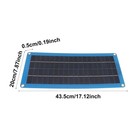 Solar Panel Plus Heater With Battery Compartment Convenient Pet House Heater