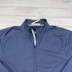 Zero Restriction Jacket Mens L Blue Tour Series Pga Golf Club Windbreaker W331