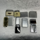 Lot Of 11 Vintage Lighters - Various Brands