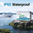 Redodo 12v 100ah Group 31 Bluetooth Lifepo4 Battery With Low Temperature Cut-off