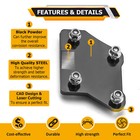 Weisen Front   Rear 2  Suspension Lift Kit For 19  Cfmoto Uforce 1000   1000 Xl