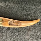 Vintage Brass Alligator Letter Opener With Nice Patina  