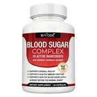 Blood Sugar Complex Supplement - Supports Healthy Blood Sugar Levels 60 Capsules
