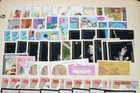 Yemen Collection Of 700  Stamps Mint   Used Stored In Torn Album On Stock Pages