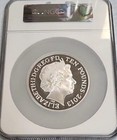 2013 Great Britain 5oz   10 Queen Elizabeth 60th Ann Coronation Ngc Pf70 Coa C109