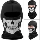 Motorcycle Game Balaclava Hood Ghost Skull Full Face Cover Cs Halloween Mask   