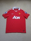 10 11 Manchester United Giggs Soccer Jersey Football Shirt Wales  xl  Authentic