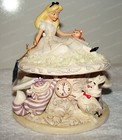 Disney Jim Shore White Woodland Whimsy   Wonder  6005957  Alice In Wonderland
