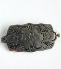 Vintage Southwestern Stamped Sterling Silver Pin Brooch By James Reid 2     251