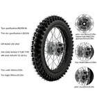 70 100-19 Front Rear 90 100-16 Tire Rim Rotor Dirt Pit Bike Offroad Ssr Ttr Crf
