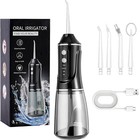 Cordless Water Flosser 350ml Dental Oral Irrigator Teeth Cleaner Floss Pick Ipx7