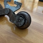 Old Myers Roller Bearing Wheels Parts Cast Iron Barn Door Rollers Hangers Parts