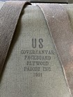 Rare Korean War Pack Frame Back Board For Radio Equipment Us Army 1951