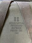Vintage Korean War Us Army 1951 Dated Frame Back Pack Board Radio Equipment Pack