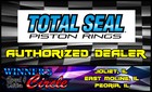Total Seal Csh2012-5 Steel Street And Race Piston Ring Set 4 125 Bore