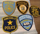 Old Augusta Tifton Hinesville Columbus Wrightsville Police Vintage Patch Georgia