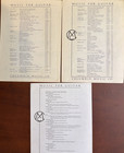 Vintage Classical Guitar Sheet Music Lot Of 3 Grieg Ravel Llobet Papas Columbia