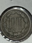1874 3 Cent Nickel  Better Date  Nice Condition  Free Shipping