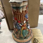 Vtg Gerz Limited Ed Signed German Pewter Lidded Huge Large Beer Stein Mug 3lb4oz